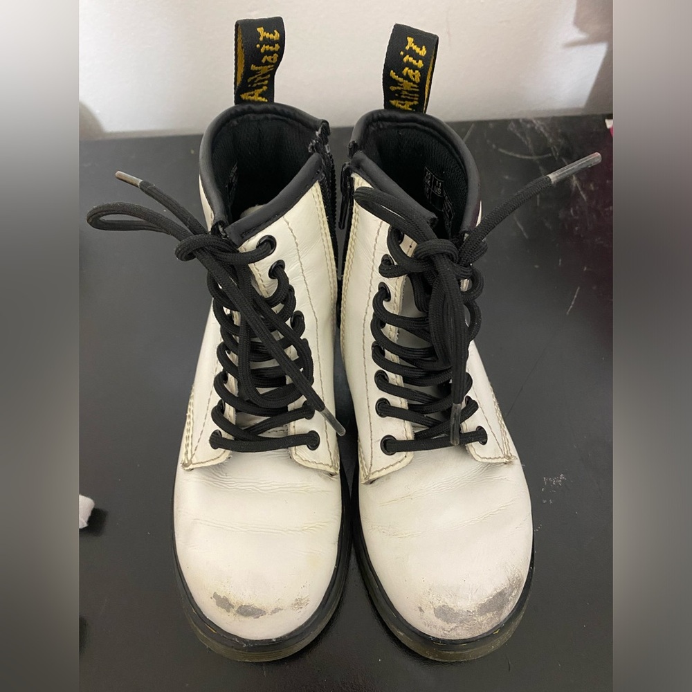 White Dr. Martens